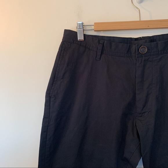 Proper Cloth Men Size 34 Pants Slim Chino Stretch High Quality Dark Navy - Picture 4 of 10